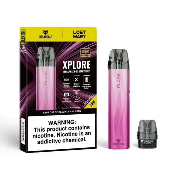 pink lost mary urban xplore