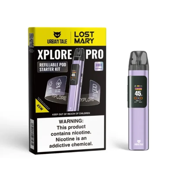 Purple urban tale x lost mary xplore pro